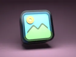 Gallery icon 3D