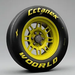 High Performance Racing Tire and Wheel