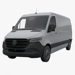 Mersedes-Benz Sprinter 2022 Low-poly