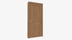 Modern Wooden Interior Door with Furniture 008