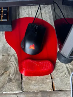 Mouse Pad with Wrist Rest