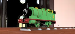 Percy The Tank Engine Without face Train Set