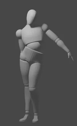 Posing doll
