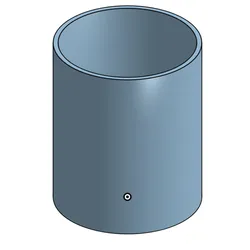 Round Trash Can