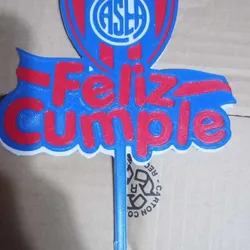 San Lorenzo cake topper