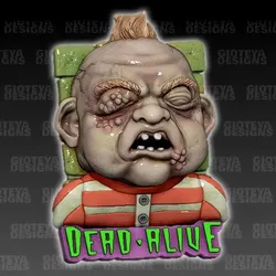 Sculptures & Artworks STL تنزيل - Dead Alive Baby Selwyn - Gioteya Designs