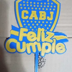 Topper cake Boca Juniors