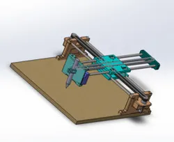X-Y Pen plotter (Mechatronics & Robotics)
