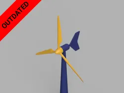 3D printable wind turbine