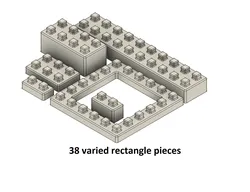 Brick3D - Flat Rectangles