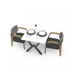 Dining table 002 model