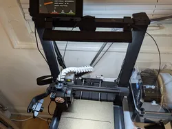 Ender 3 V3 SE LED Light strip clip with filament guide