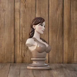 Fișiere pentru imprimante 3D | Fișier 3MF | Sexy Lara Croft Sculpture
