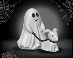 Ghost Walking Dog