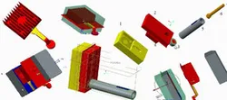 Manufacturing /Mould/Mold cavity pressure die casting with shot sleeve method/ Creo