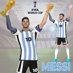 Messi 3D Print Model in Figurines 428308