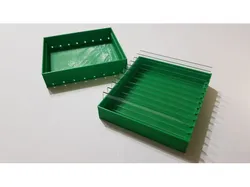Microscope slide holder