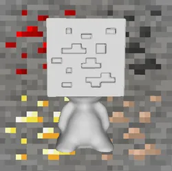 Minecraft ore gogo (custom modelled gogos crazy bones)