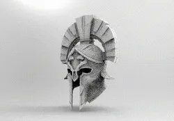 Spartan helmet