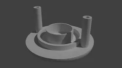 Table football rod bushings 3D Print Model in Game Accessories 429425