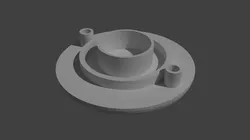Table football rod bushings 3D Print Model in Game Accessories 429427