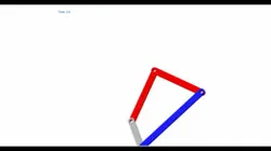 4 bar link assembly create with mechanism