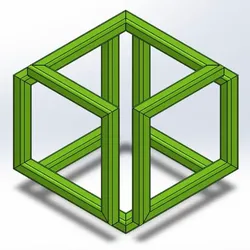 Digital Art STL Descărcare - Infinity Cube - Okn_klyc