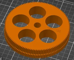 Doppelzahnrad 125-127 für Bernardo P600G, Double gear 125-127 for Bernardo P600G