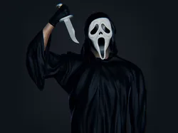 Ghost Face mask from Scream movie