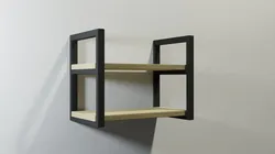 Hinged shelf Free