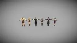 Lowpoly Game Hero Pack (WIP)