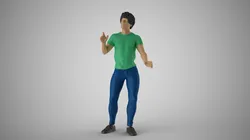 Man Chooses His Way 3D Print Model in Woman 432234