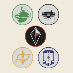 No Man's Sky Coasters - Species Edition
