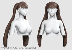 Straight Ponytails Hairstyle V5921