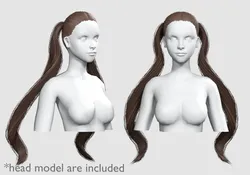 Tight Ponytails Hairstyle V10055