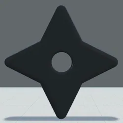 مجاني Cosplay STL تنزيل - Child "SAFE" Shuriken 02 - Cyberbeast