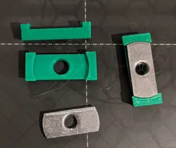 1/2 Dovetail Nut for 1/4-20 Sliding T Nuts