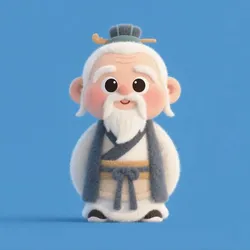 Free Characters & Creatures STL Download - 白胡子诗仙李白by a18yuan