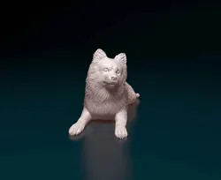 German Spitz 3D Print Model in Figurines 409846