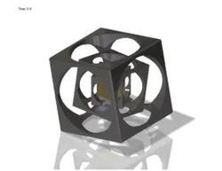 gold cube in a cube in a cube in a cube