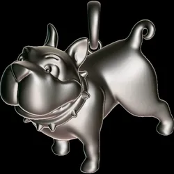 Jewelry & Accessories STL Descărcare - Dog Pendant 2 - Christina3d