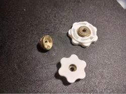 Knurled Thumb Nut Caps for Plein Air Easel