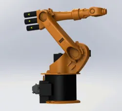 kuka kr16 industrial robotic arm