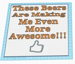 Making Me Awesome Sign