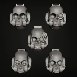 Marine Skull Helmets