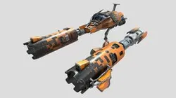 Old Worn Out Spaceship