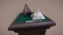 Perfectly equilateral pyramids and pedesеtal