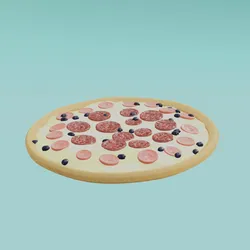 Pizza pepperoni