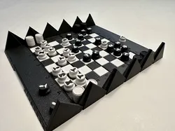 Roll-up Chess/Checker - magnetic *** UPDATED***