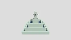 Simple Square Fountain